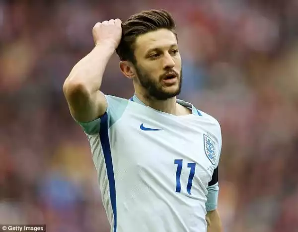 Premier League!! Liverpool’s Lallana Suffers Bad Injury In International Friendly (See Full Details)